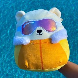 Polar Bear Ski Attire Squishmallow